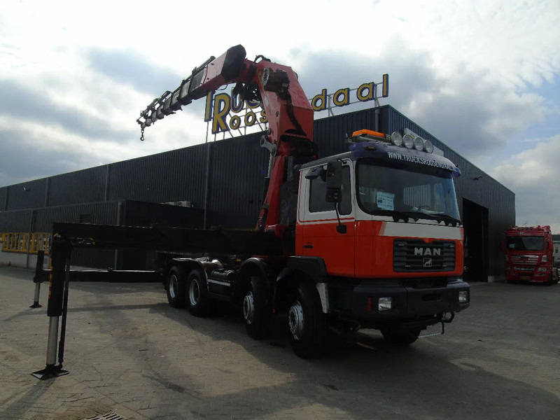 Kamion sa dizalicom MAN 26.460 + PALFINGER PK120.000 / 9x EXTENT + 8X4 + REMOTE: slika 16