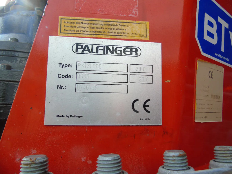 Kamion sa dizalicom MAN 26.460 + PALFINGER PK120.000 / 9x EXTENT + 8X4 + REMOTE: slika 13