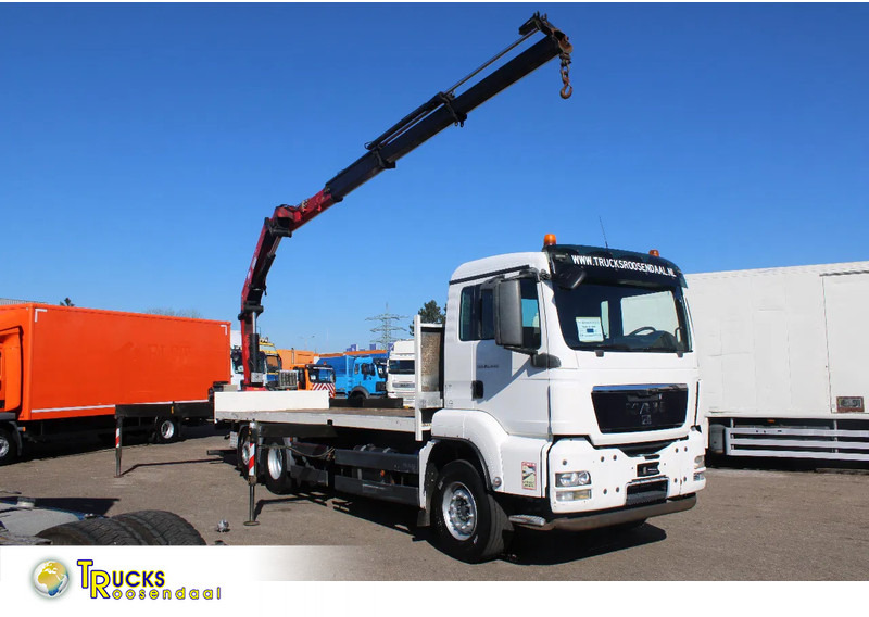 MAN TGS 26.440 + HMF 22T/M + remote + 6x2 steering + EURO 5 - Kamion sa dizalicom: slika 1 MAN TGS 26.440 + HMF 22T/M + remote + 6x2 steering + EURO 5 - Kamion sa dizalicom: slika 1
