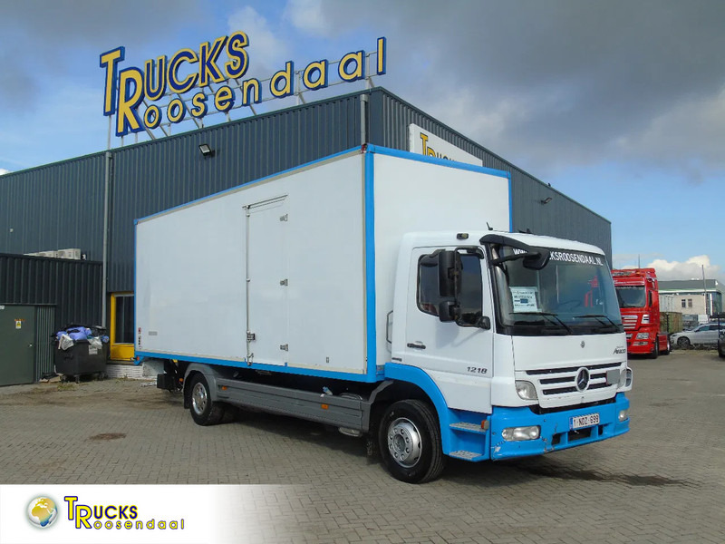 Mercedes-Benz Atego 1218 + euro 5 + lift - Kamion sa zatvorenim sandukom: slika 1 Mercedes-Benz Atego 1218 + euro 5 + lift - Kamion sa zatvorenim sandukom: slika 1
