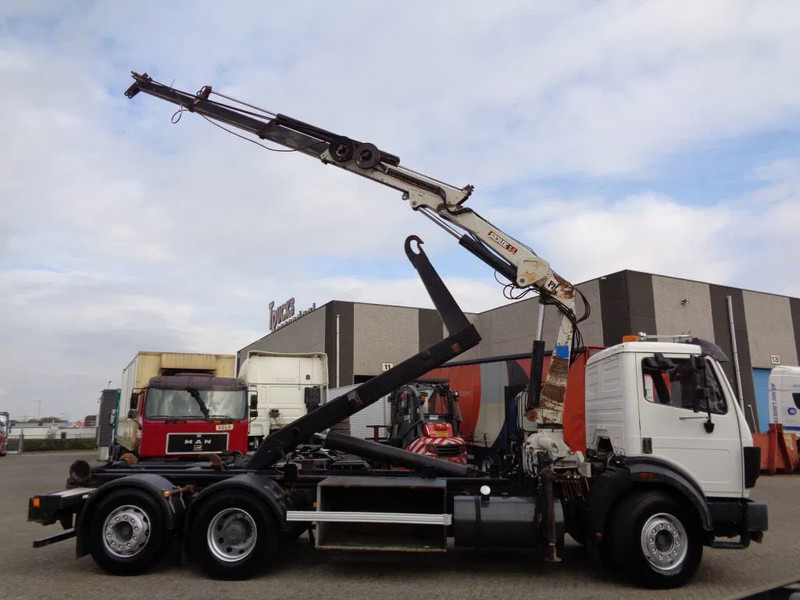 Kamion sa dizalicom Mercedes-Benz SK 2433 + Semi-Auto + PTO + Serie 14 Crane + 3 pedals: slika 6
