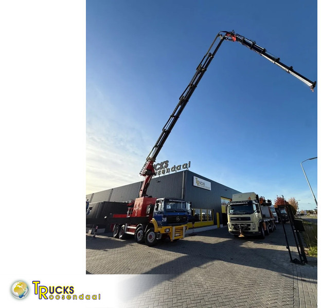 Mercedes-Benz SK 3538 + NEW!! UNUSED!! 1.216km + 142H + FASSI 1300AXP.28 + 8X extend + 6X JIB + 8x4 - Kamion sa dizalicom: slika 1 Mercedes-Benz SK 3538 + NEW!! UNUSED!! 1.216km + 142H + FASSI 1300AXP.28 + 8X extend + 6X JIB + 8x4 - Kamion sa dizalicom: slika 1