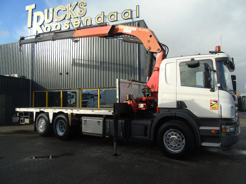 Scania P 420 + PALFINGER 32080 + STEERING + 6X2 - Kamion sa dizalicom: slika 4 Scania P 420 + PALFINGER 32080 + STEERING + 6X2 - Kamion sa dizalicom: slika 4