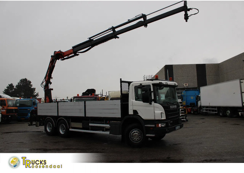 Scania P410 + atlas 190 4x hydrolic + 6x4 remote + EURO 6 + SPRING SUSPENSION - Kamion sa dizalicom: slika 1 Scania P410 + atlas 190 4x hydrolic + 6x4 remote + EURO 6 + SPRING SUSPENSION - Kamion sa dizalicom: slika 1