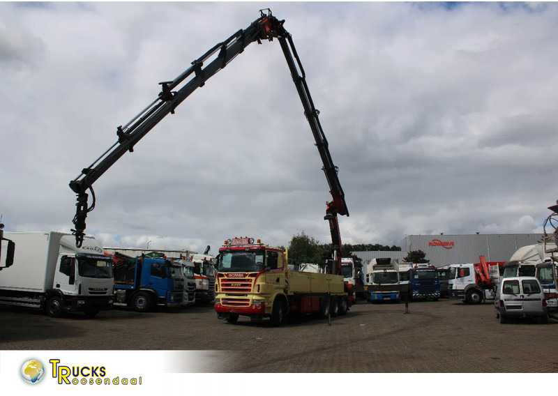 Scania R 480 + PALFINGER PK60002 5x + JIB 6x + 8X4 + REMOTE + MANUAL - Kamion sa dizalicom: slika 1 Scania R 480 + PALFINGER PK60002 5x + JIB 6x + 8X4 + REMOTE + MANUAL - Kamion sa dizalicom: slika 1