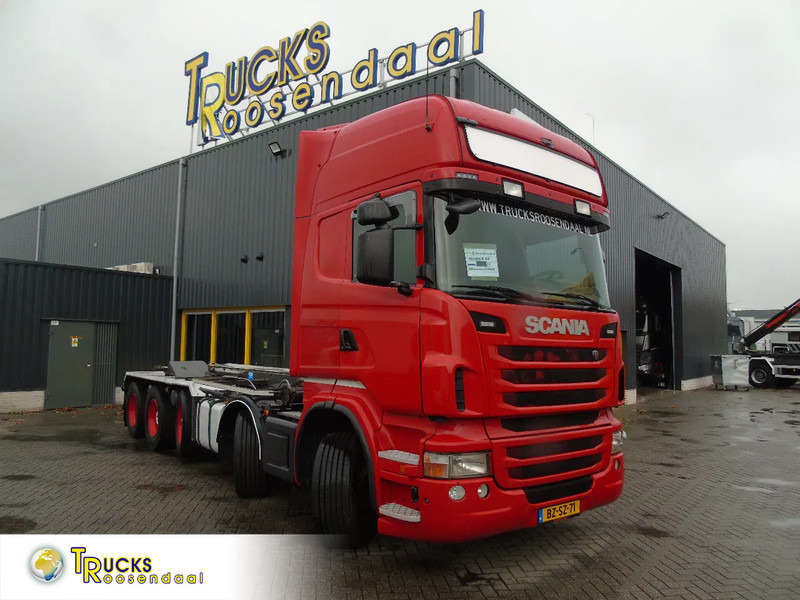 Scania R480 +10X2 + CABLE SYSTEM + VBG - Kamion sa kablovskim sistemom: slika 1 Scania R480 +10X2 + CABLE SYSTEM + VBG - Kamion sa kablovskim sistemom: slika 1