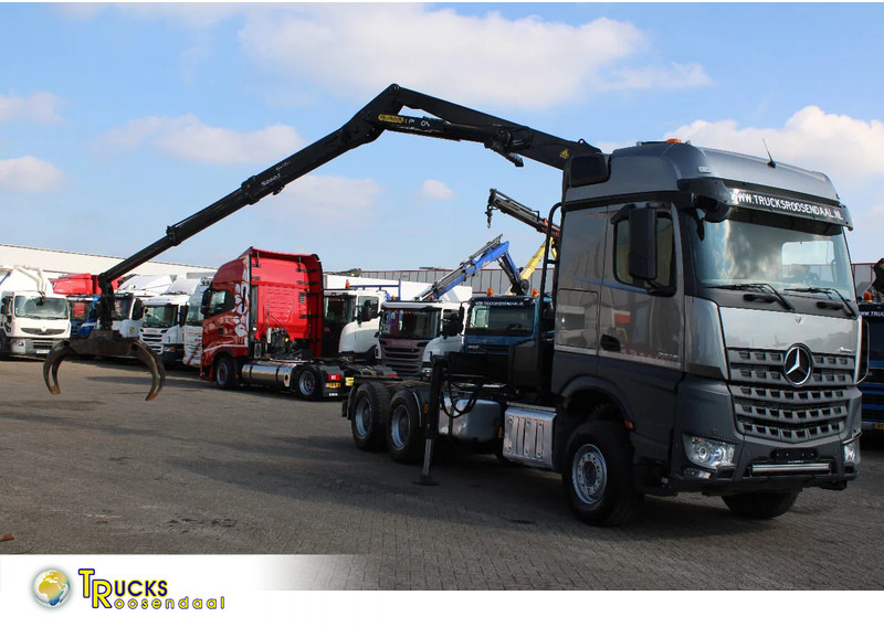 Mercedes-Benz Arocs 2858 + PALFINGER Z15 (2022) + 6X4 + FOREST/WOOD/METAL EDITION - Tegljač: slika 1 Mercedes-Benz Arocs 2858 + PALFINGER Z15 (2022) + 6X4 + FOREST/WOOD/METAL EDITION - Tegljač: slika 1