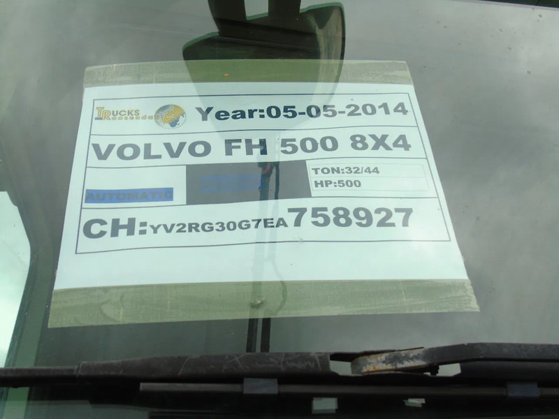 Volvo FH 500 VOLVO FH 500 8x4 + PALFINGER PK 34002 +JIP - Kamion sa dizalicom: slika 4 Volvo FH 500 VOLVO FH 500 8x4 + PALFINGER PK 34002 +JIP - Kamion sa dizalicom: slika 4