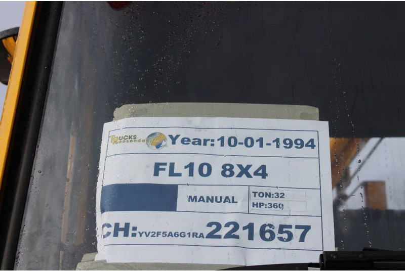 Kamion sa dizalicom Volvo FL FL10 8X4 + GROMACH 34 mtr. + EURO 2: slika 20