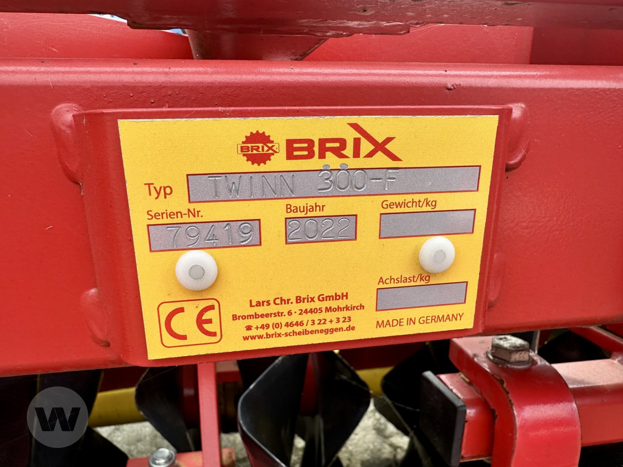Brix Twin 300/6 - Valjak za poljoprivredu: slika 3 Brix Twin 300/6 - Valjak za poljoprivredu: slika 3
