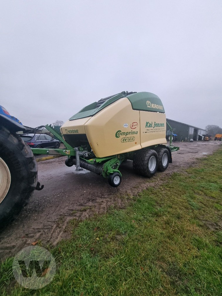 Krone Comprima CV 150 XC - Balirka za okrugle bale: slika 1 Krone Comprima CV 150 XC - Balirka za okrugle bale: slika 1