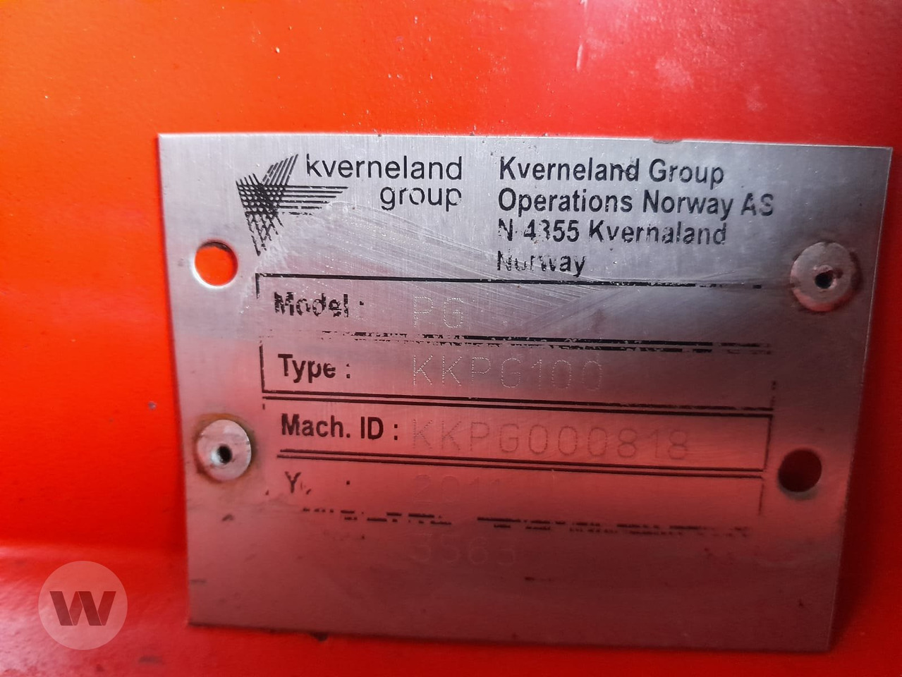 Kverneland PG 100 - Plug: slika 2 Kverneland PG 100 - Plug: slika 2