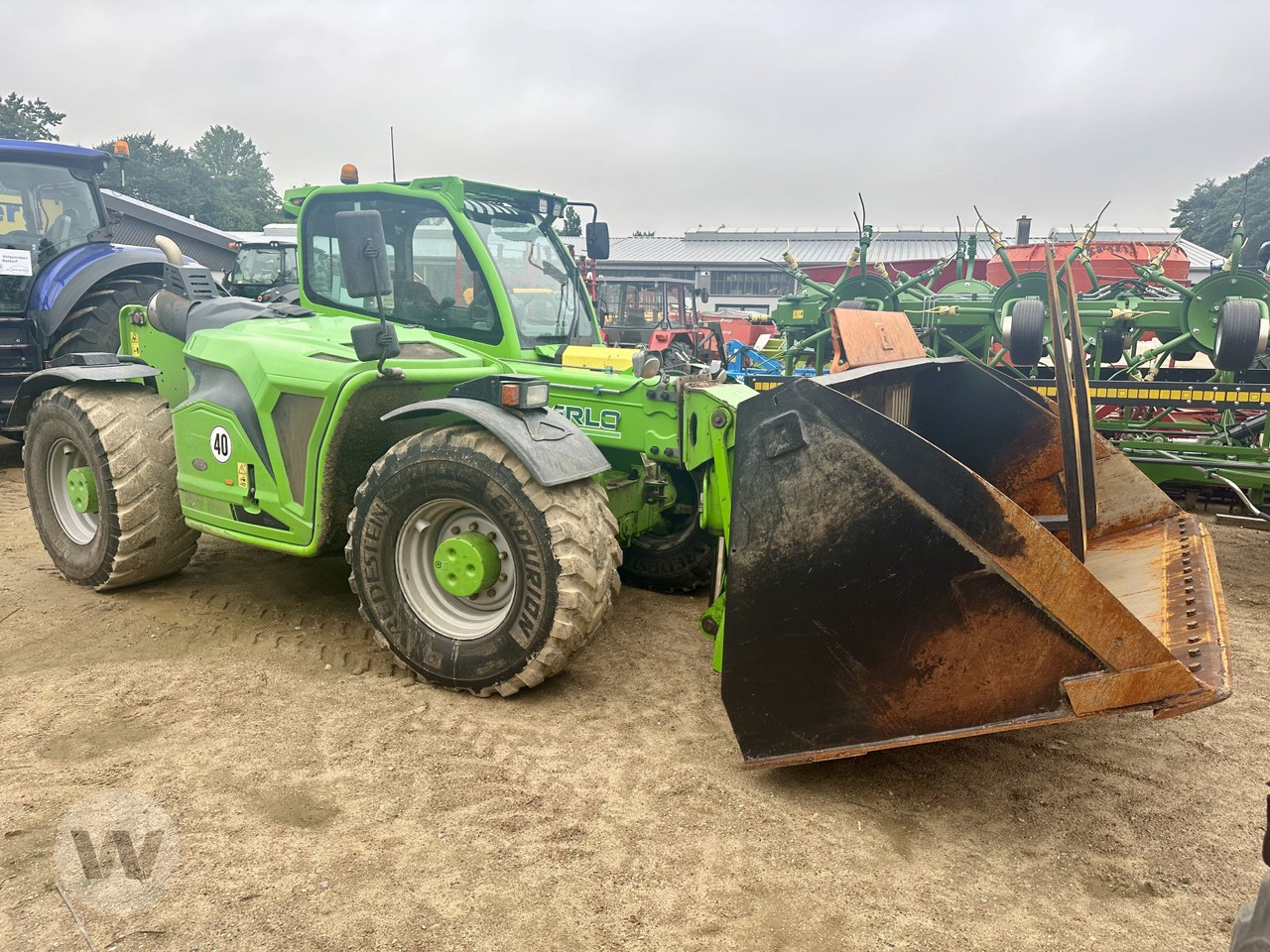 Merlo TF 50.8 TCS-156 - Teleskopski upravljač: slika 1 Merlo TF 50.8 TCS-156 - Teleskopski upravljač: slika 1