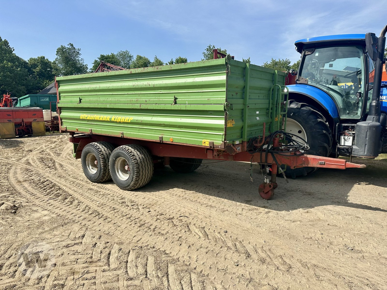 Strautmann SK 12/40 TD - Traktorska prikolica za farmu/ Kiper: slika 1 Strautmann SK 12/40 TD - Traktorska prikolica za farmu/ Kiper: slika 1