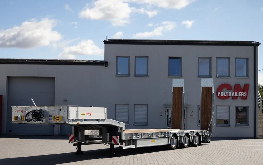 Humbaur HTS30K Naczepa niskopodwoziowa // 3. osiowa // ocynkowana rama // rampy hydrauliczne 1. i 2. częściowe - Niska poluprikolica za prevoz: slika 1 Humbaur HTS30K Naczepa niskopodwoziowa // 3. osiowa // ocynkowana rama // rampy hydrauliczne 1. i 2. częściowe - Niska poluprikolica za prevoz: slika 1