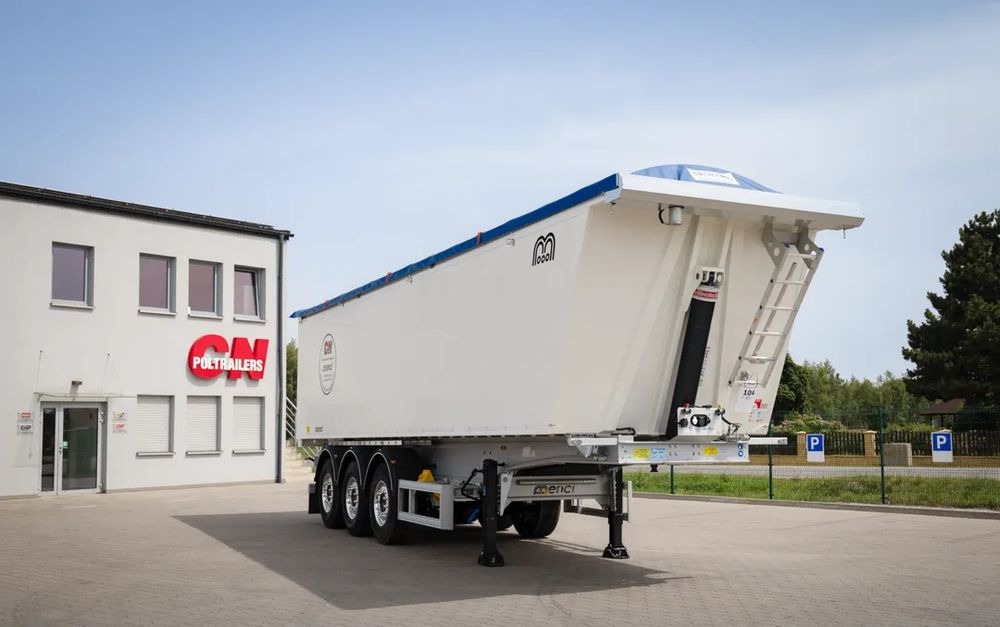 Menci Wywrotka aluminiowa 52 m3 // dach elektryczny CRAMARO // Waga 6140 kg // Alufelgi - Poluprikolica istovarivača: slika 2 Menci Wywrotka aluminiowa 52 m3 // dach elektryczny CRAMARO // Waga 6140 kg // Alufelgi - Poluprikolica istovarivača: slika 2
