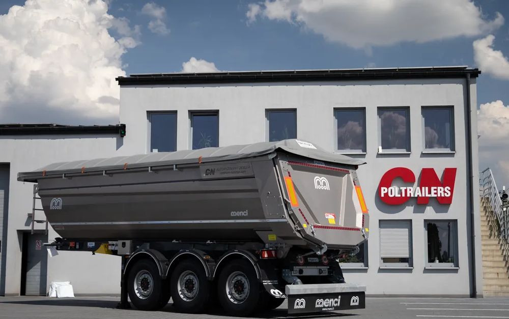 Menci Wywrotka stalowa 27m3, Cramaro Elektryczny/Manualny/Boczny // Waga 6000 kg // Hardox HB500 - Poluprikolica istovarivača: slika 4 Menci Wywrotka stalowa 27m3, Cramaro Elektryczny/Manualny/Boczny // Waga 6000 kg // Hardox HB500 - Poluprikolica istovarivača: slika 4