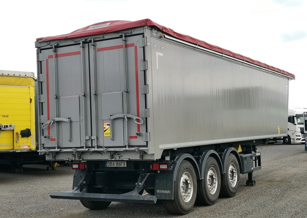 Reisch Aluminiowa 50m3, dach Cramaro manualny - Poluprikolica istovarivača: slika 3 Reisch Aluminiowa 50m3, dach Cramaro manualny - Poluprikolica istovarivača: slika 3