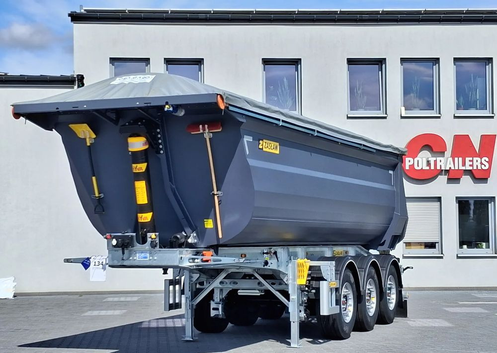 Zaslaw NOWY MODEL // Elektryczna plandeka // CAŁA HARDOX 500 24/27m3 - Poluprikolica istovarivača: slika 1 Zaslaw NOWY MODEL // Elektryczna plandeka // CAŁA HARDOX 500 24/27m3 - Poluprikolica istovarivača: slika 1