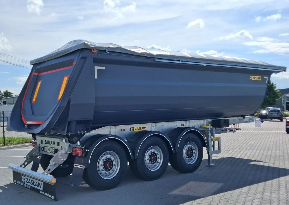 Zaslaw NOWY MODEL // Elektryczna plandeka // CAŁA HARDOX 500 24/27m3 - Poluprikolica istovarivača: slika 4 Zaslaw NOWY MODEL // Elektryczna plandeka // CAŁA HARDOX 500 24/27m3 - Poluprikolica istovarivača: slika 4