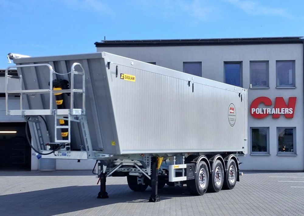 Zaslaw Wywrotka Aluminiowa 51m3 Klapo-Drzwi - Poluprikolica istovarivača: slika 1 Zaslaw Wywrotka Aluminiowa 51m3 Klapo-Drzwi - Poluprikolica istovarivača: slika 1