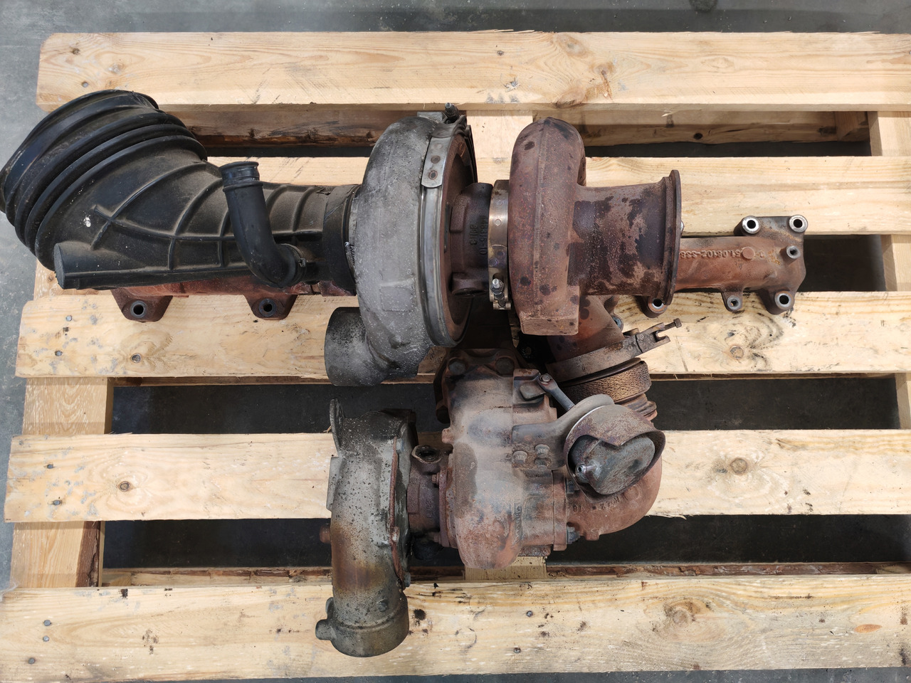 MAN TGS TGX EURO 6 / D2676LF / TURBOCHARGER DUAL SET/ 51091017292 - Turbo: slika 2 MAN TGS TGX EURO 6 / D2676LF / TURBOCHARGER DUAL SET/ 51091017292 - Turbo: slika 2