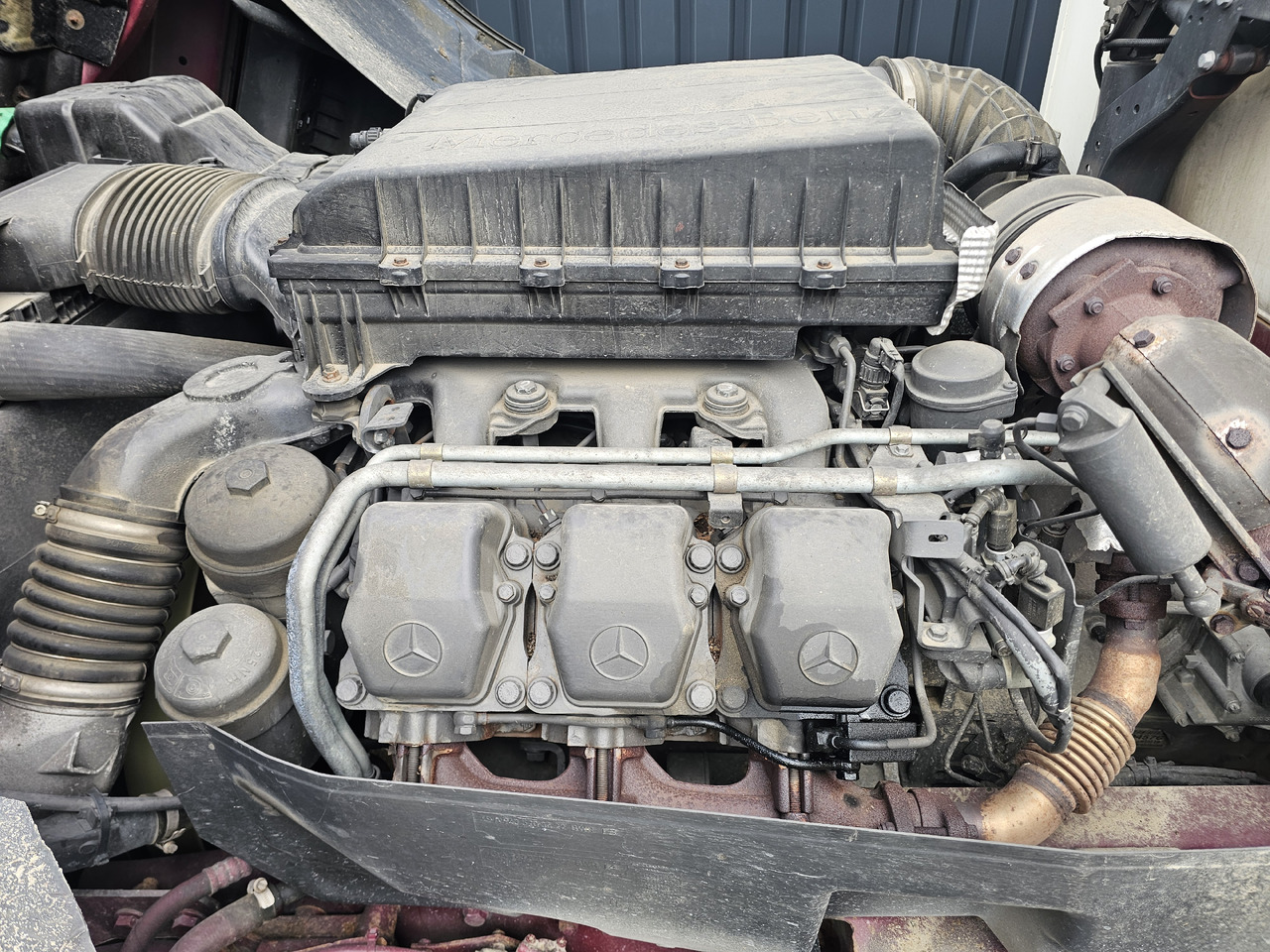 MERCEDES-BENZ ACTROS MP3/ OM501LA V6 / COMPLETE ENGINE / TOP CONDITION: 565k KM!! - Motor: slika 3 MERCEDES-BENZ ACTROS MP3/ OM501LA V6 / COMPLETE ENGINE / TOP CONDITION: 565k KM!! - Motor: slika 3