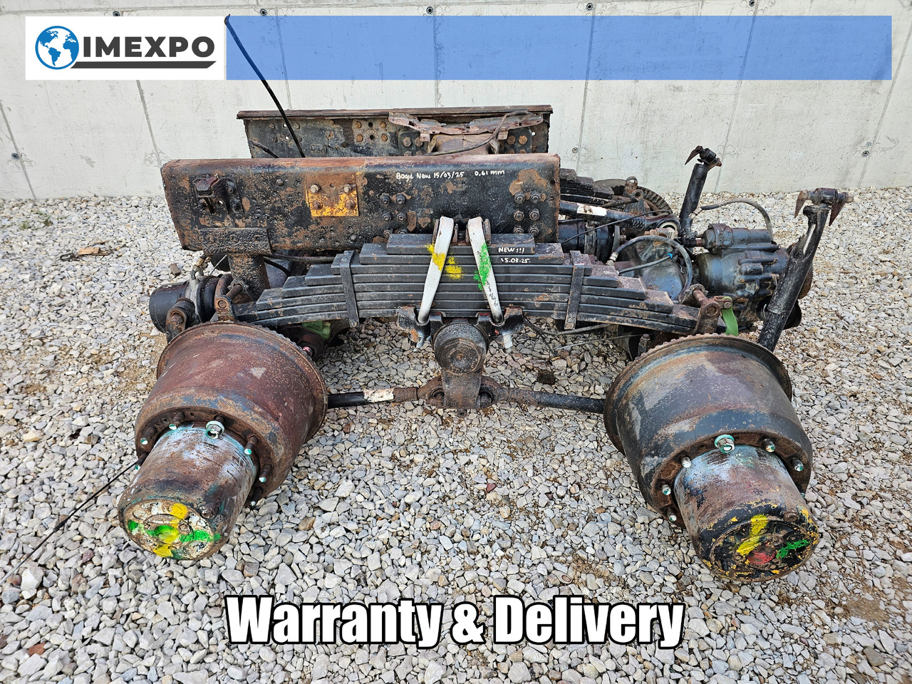 SCANIA COMPLETE REAR AXLES SET / RBP835 / RATIO= 5,14 / 6x4 6x6 8x4 8x6 - Zadnja osovina: slika 1 SCANIA COMPLETE REAR AXLES SET / RBP835 / RATIO= 5,14 / 6x4 6x6 8x4 8x6 - Zadnja osovina: slika 1