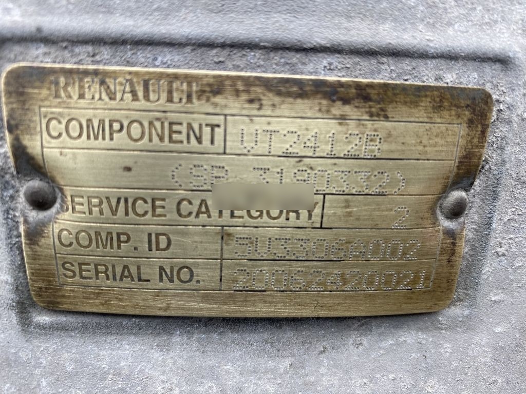 Volvo RENAULT PREMIUM MAGNUM DXI FH FM Volvo VT2412B RETARDER - Menjač za Kamion: slika 4 Volvo RENAULT PREMIUM MAGNUM DXI FH FM Volvo VT2412B RETARDER - Menjač za Kamion: slika 4