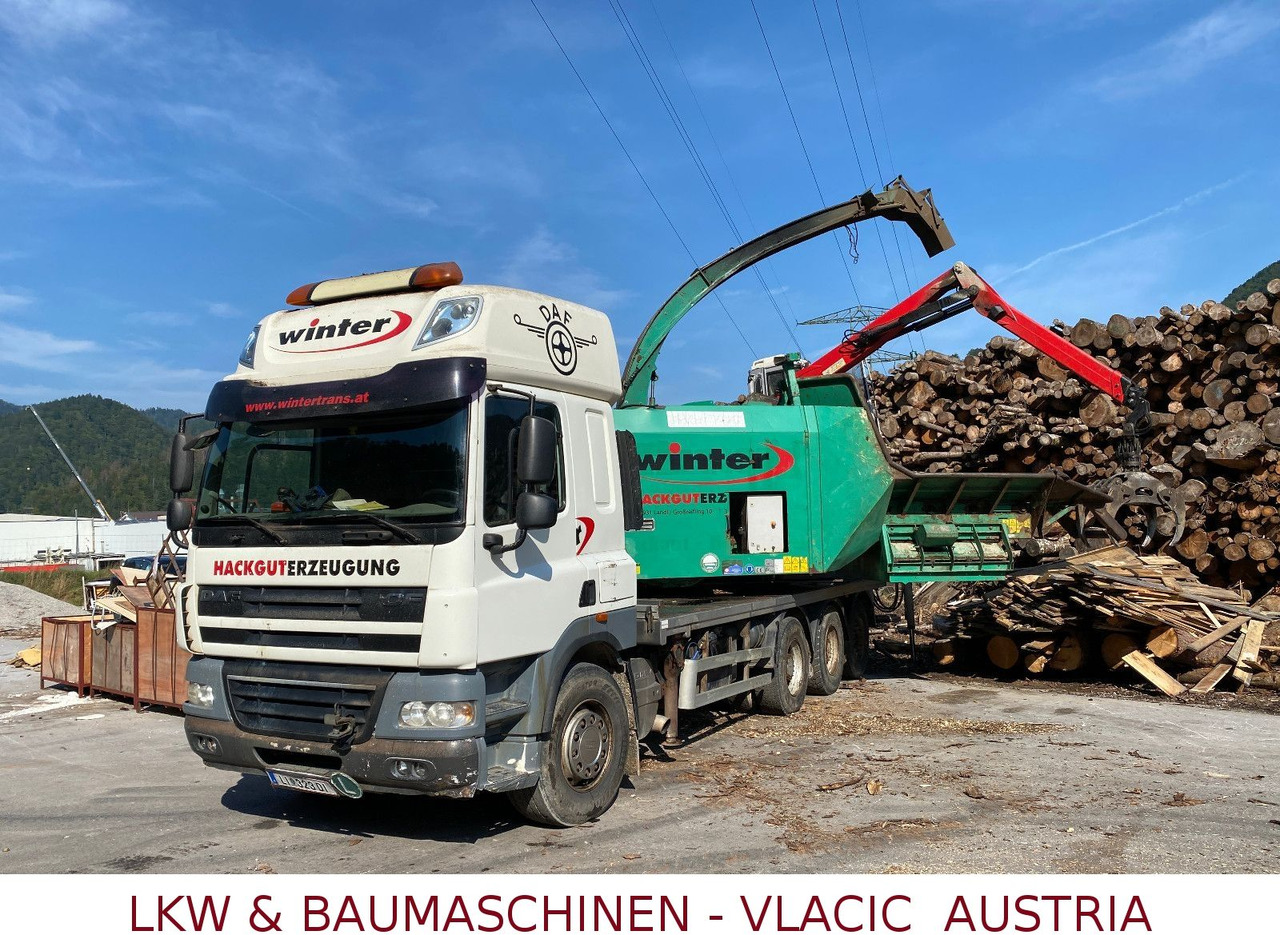 DAF CF85 Holzhackmaschine JENZ HEM 700 - Šticar: slika 1 DAF CF85 Holzhackmaschine JENZ HEM 700 - Šticar: slika 1