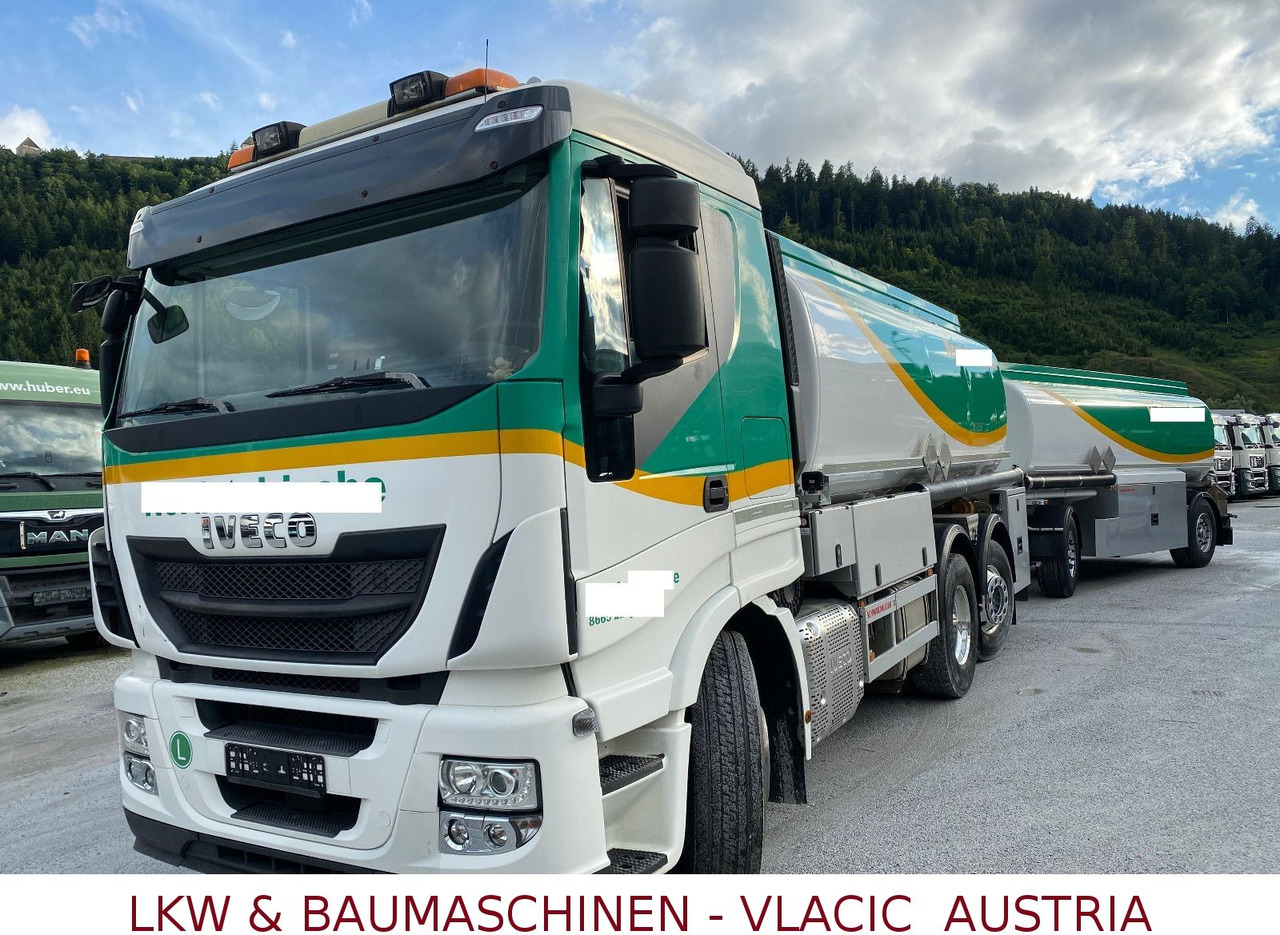 Iveco Stralis 460 Benz/Diesel Schwarzmüller-Kompletzug - Kamion cisterna: slika 1 Iveco Stralis 460 Benz/Diesel Schwarzmüller-Kompletzug - Kamion cisterna: slika 1