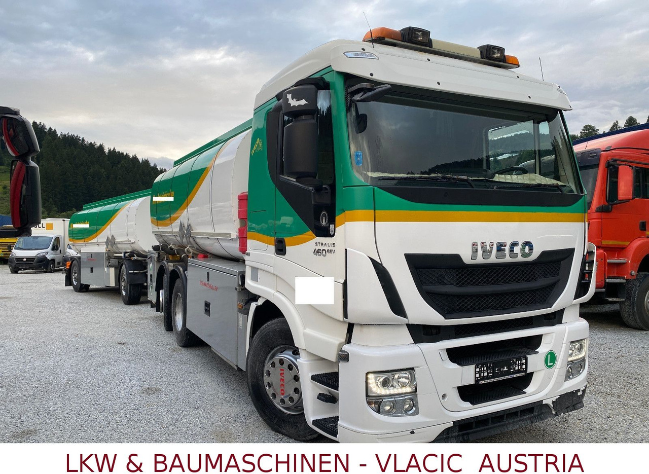 Iveco Stralis 460 Schwarzmüller Benz/Diesel Kompletzug - Kamion cisterna: slika 1 Iveco Stralis 460 Schwarzmüller Benz/Diesel Kompletzug - Kamion cisterna: slika 1