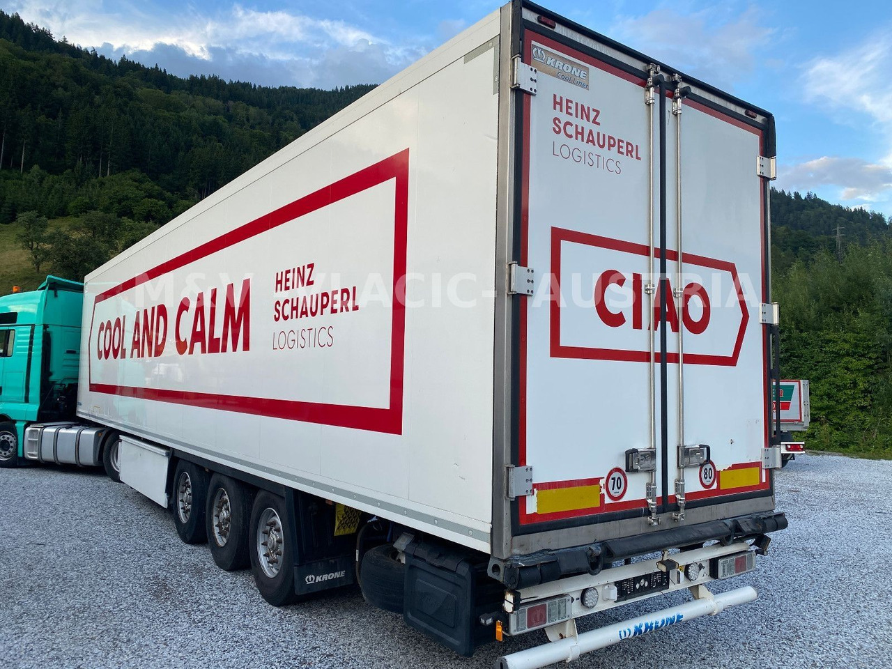 Krone Doppelstock / Carrier 1950 - Poluprikolica hladnjače: slika 4 Krone Doppelstock / Carrier 1950 - Poluprikolica hladnjače: slika 4