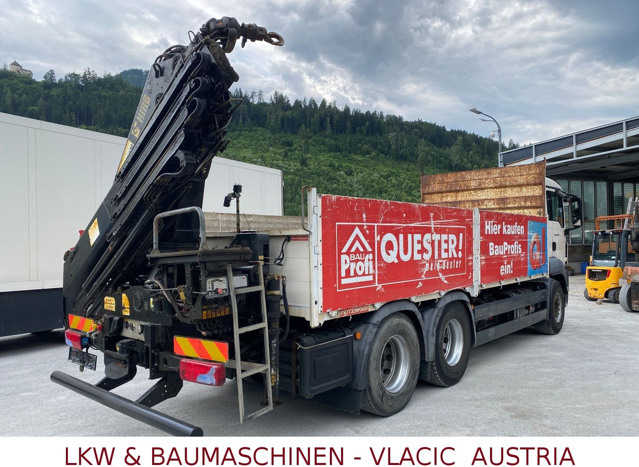 MAN TGS 26.400 6x4 mit Kran HIAB 166 - Kamion sa tovarnim sandukom, Kamion sa dizalicom: slika 3 MAN TGS 26.400 6x4 mit Kran HIAB 166 - Kamion sa tovarnim sandukom, Kamion sa dizalicom: slika 3