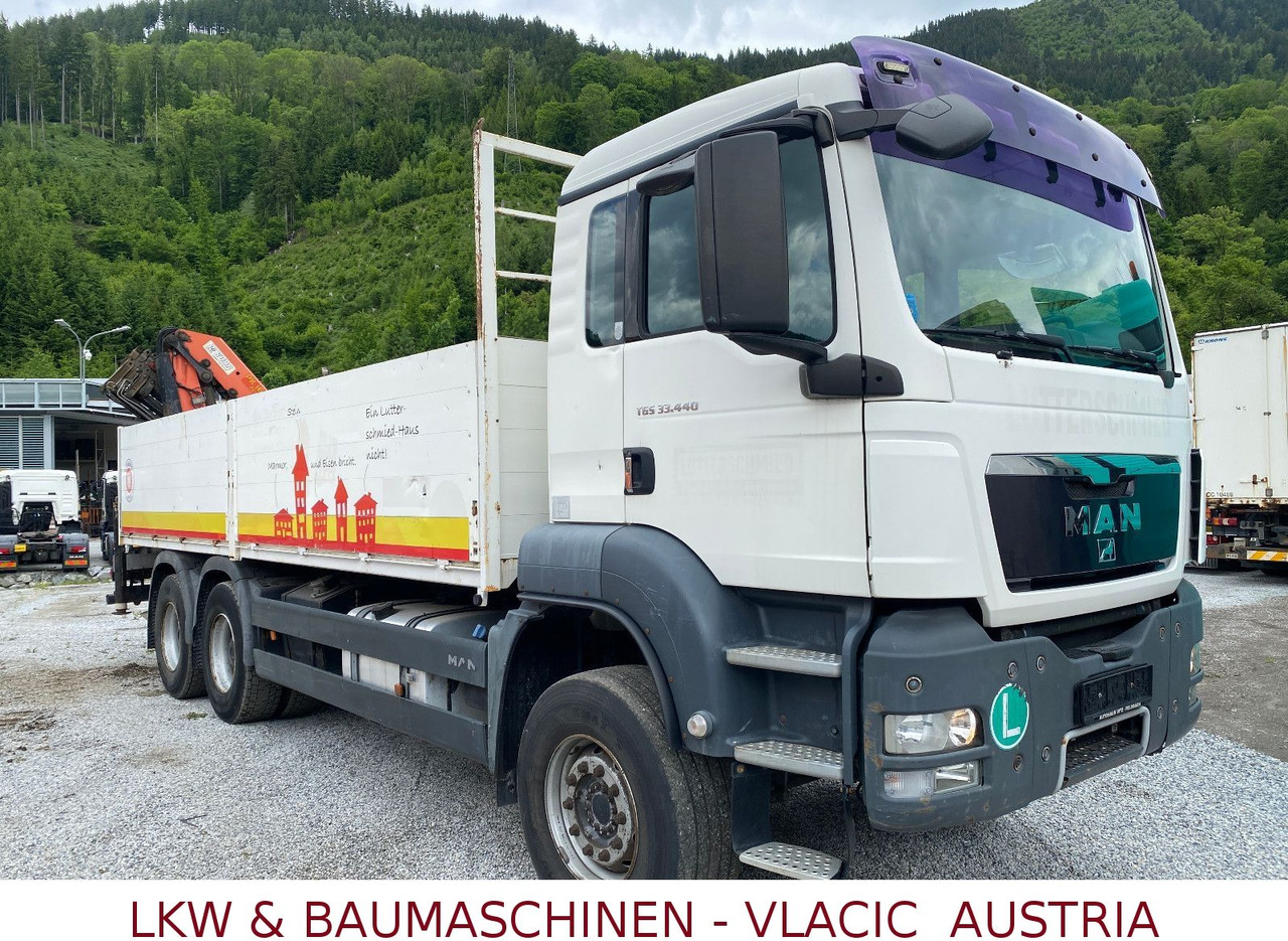 MAN TGS 33.440 6x4 Blatt/Blatt Mit Palfinger PK16500 - Kamion sa tovarnim sandukom, Kamion sa dizalicom: slika 2 MAN TGS 33.440 6x4 Blatt/Blatt Mit Palfinger PK16500 - Kamion sa tovarnim sandukom, Kamion sa dizalicom: slika 2