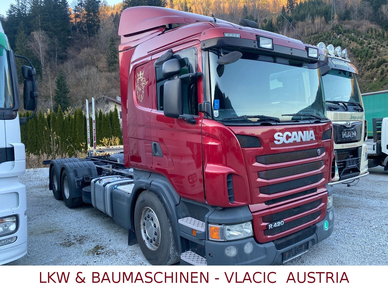 Scania R420 Fahrgestell - Kamion sa golom šasijom i zatvorenom kabinom: slika 1 Scania R420 Fahrgestell - Kamion sa golom šasijom i zatvorenom kabinom: slika 1