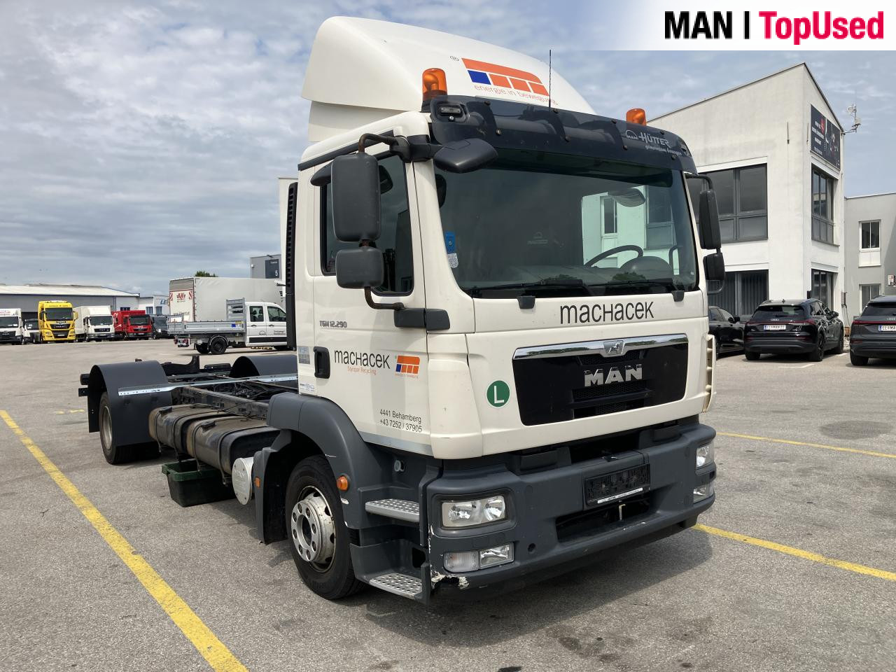 MAN TGM 12.290 4X2 LL - Kamion sa golom šasijom i zatvorenom kabinom: slika 3 MAN TGM 12.290 4X2 LL - Kamion sa golom šasijom i zatvorenom kabinom: slika 3