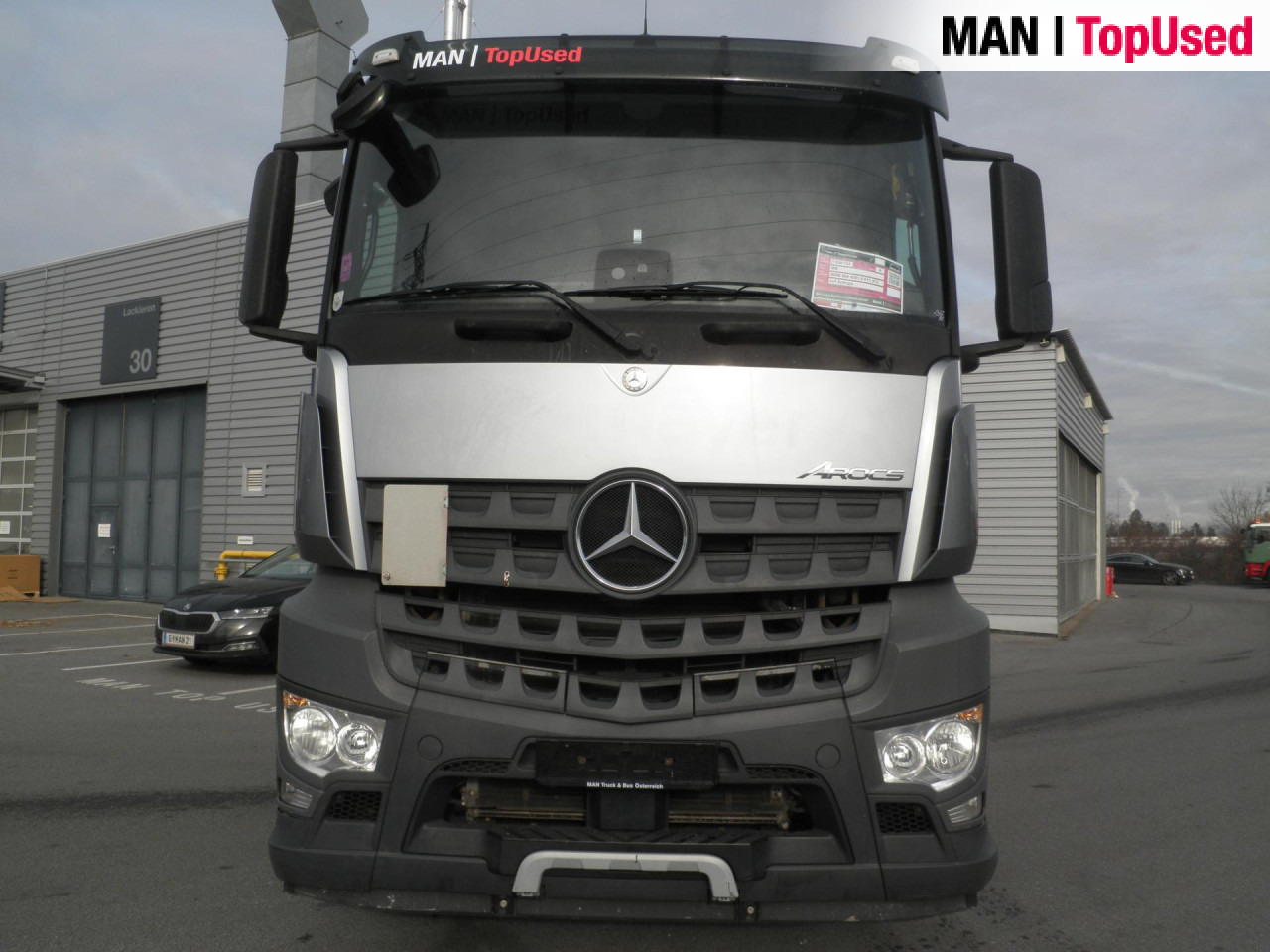 MERCEDES-BENZ ABSETZKIPPER - Istovarivač: slika 4 MERCEDES-BENZ ABSETZKIPPER - Istovarivač: slika 4