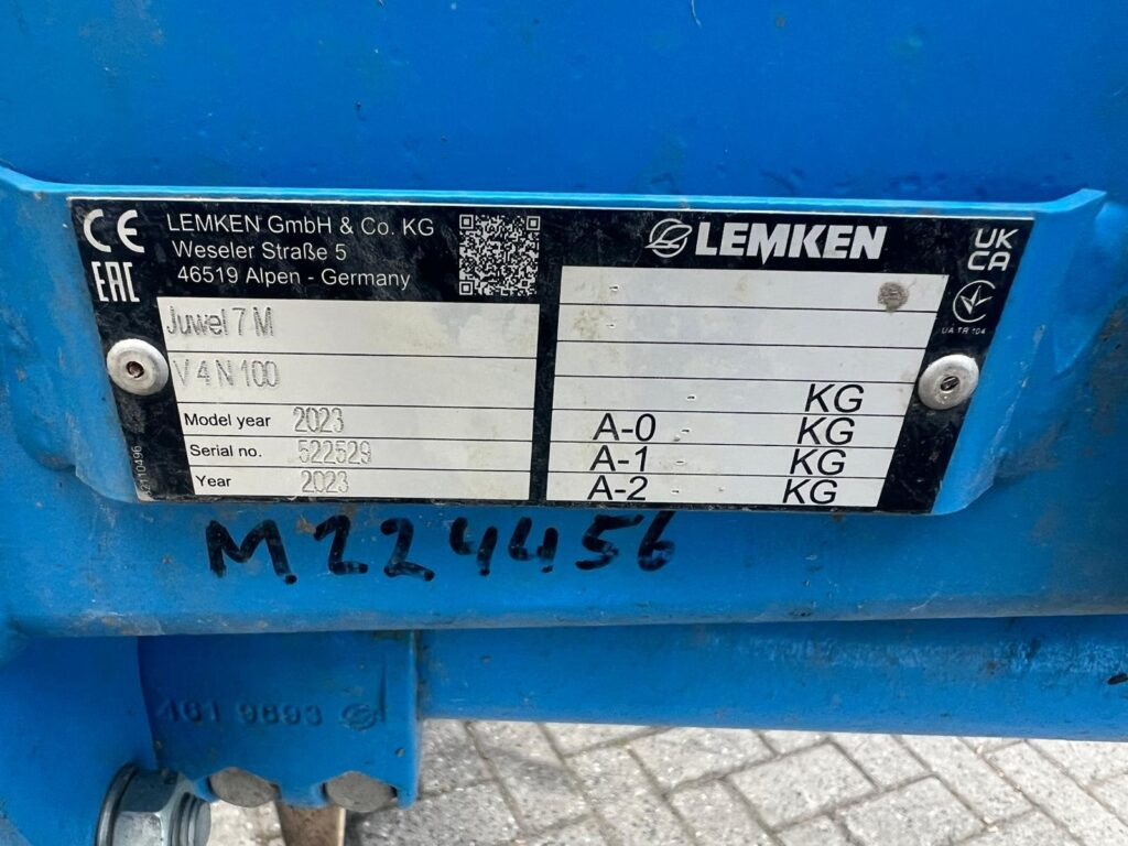 LEMKEN 4-scissor vario plough - Oprema za obradu zemljišta: slika 3 LEMKEN 4-scissor vario plough - Oprema za obradu zemljišta: slika 3