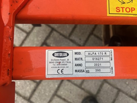 ORTOLAN ALFA 170 harrow (12333) - Oprema za obradu zemljišta: slika 2 ORTOLAN ALFA 170 harrow (12333) - Oprema za obradu zemljišta: slika 2