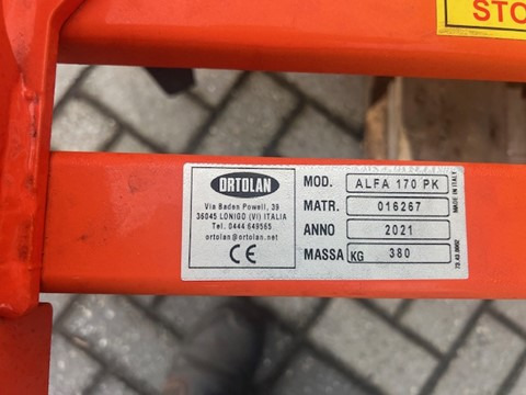 ORTOLAN ALFA 170 harrow - Oprema za obradu zemljišta: slika 3 ORTOLAN ALFA 170 harrow - Oprema za obradu zemljišta: slika 3