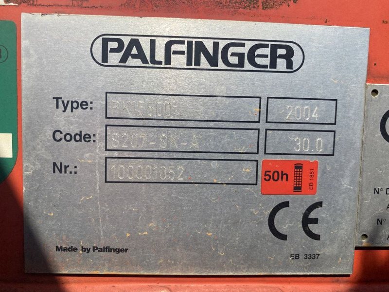 Plato poluprikolica Kaiser KAISER | PALFINGER  PK1550 |: slika 9