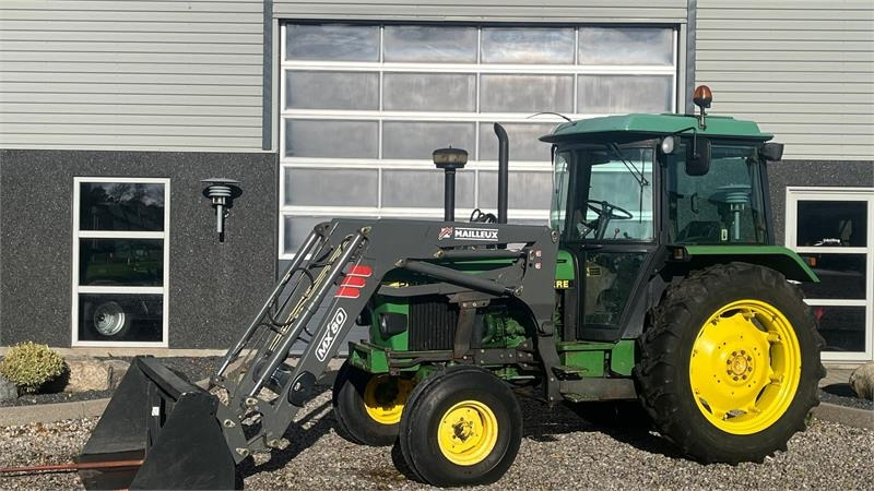 John Deere 2850 Med frontlæsser - Traktor: slika 1 John Deere 2850 Med frontlæsser - Traktor: slika 1