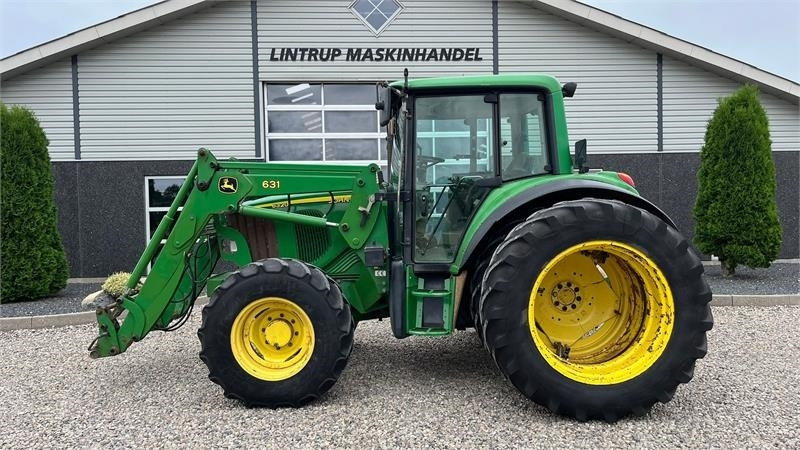 John Deere 6320 m/JD 631 Frontlæsser AutoPower og TLS affjed - Traktor: slika 1 John Deere 6320 m/JD 631 Frontlæsser AutoPower og TLS affjed - Traktor: slika 1