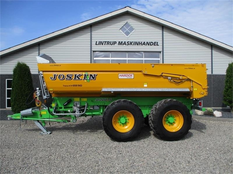Joskin Trans - KTP 22/50 PRO-MODEL med drejbar aksel og m - Traktorska prikolica za farmu/ Kiper: slika 1 Joskin Trans - KTP 22/50 PRO-MODEL med drejbar aksel og m - Traktorska prikolica za farmu/ Kiper: slika 1