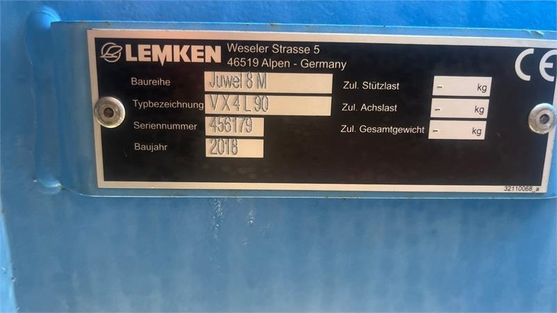 Lemken Juwel 8M VX4L90 MEGET VELHOLDT plov som ikke har k - Plug: slika 5 Lemken Juwel 8M VX4L90 MEGET VELHOLDT plov som ikke har k - Plug: slika 5