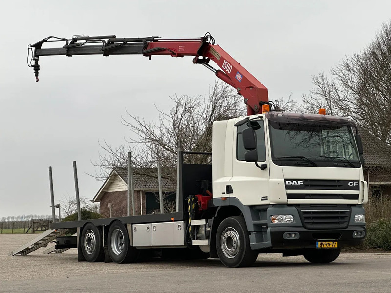 DAF CF 85 KRAAN/CRANE/GRUE/ HMF 15TM!! RADIO REMOTE!! RAMPEN!!MACHINE TRANSPORT!!TOP! - Kamion sa dizalicom: slika 1 DAF CF 85 KRAAN/CRANE/GRUE/ HMF 15TM!! RADIO REMOTE!! RAMPEN!!MACHINE TRANSPORT!!TOP! - Kamion sa dizalicom: slika 1