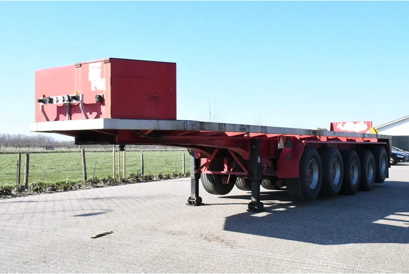 LUECK SPR75/5 5 achse BALLAST TRAILER 3x STEERAXLE!! - Plato poluprikolica: slika 2 LUECK SPR75/5 5 achse BALLAST TRAILER 3x STEERAXLE!! - Plato poluprikolica: slika 2