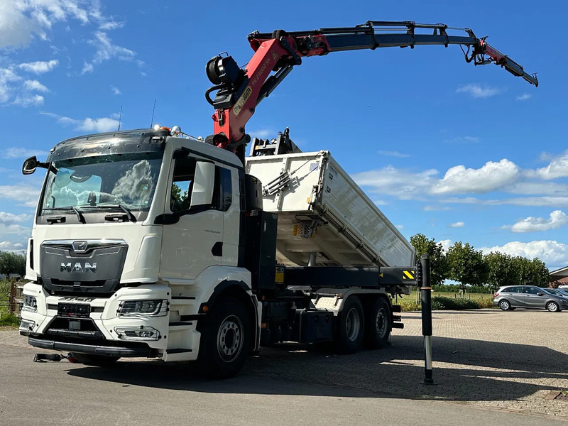 MAN TGS 26.430 2022!EURO6!! 6x2!! PALFINGER 23tm+JIB+LIER/WINCH!!DREISEITEN KIPPER/BORDMATIC!!9tkm - Istovarivač, Kamion sa dizalicom: slika 5 MAN TGS 26.430 2022!EURO6!! 6x2!! PALFINGER 23tm+JIB+LIER/WINCH!!DREISEITEN KIPPER/BORDMATIC!!9tkm - Istovarivač, Kamion sa dizalicom: slika 5