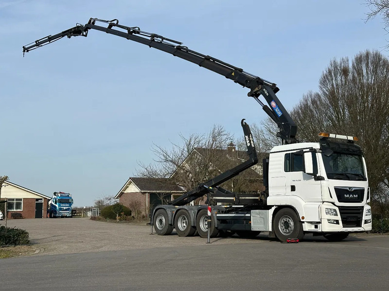 MAN TGS 35.500 8x4!!TRIPLE!!HMF 32TM/FLYJIB/HOOKLIFT!!EURO6!! ROOF/DACH/CONSTRUCTION!!203tkm!! TOP!! - Kamion sa hidrauličnom kukom, Kamion sa dizalicom: slika 3 MAN TGS 35.500 8x4!!TRIPLE!!HMF 32TM/FLYJIB/HOOKLIFT!!EURO6!! ROOF/DACH/CONSTRUCTION!!203tkm!! TOP!! - Kamion sa hidrauličnom kukom, Kamion sa dizalicom: slika 3